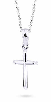 Cutie Jewellery - Přívěsek z bílého zlata Křížek Z8048-40-10-X-2