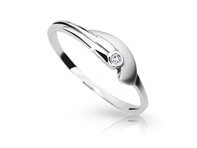 Cutie Jewellery - Prsten z bílého zlata se zirkonem Z6719-1662-10-X-2