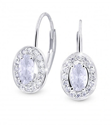 Cutie Jewellery - Půvabné náušnice s třpytivými zirkony Z8049-55-X-2