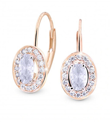 Cutie Jewellery - Půvabné náušnice s třpytivými zirkony Z8049-55-X-4