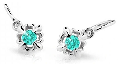 Cutie Jewellery - Roztomilé dětské náušnice z bílého zlata C2212-10-X-2