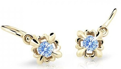 Cutie Jewellery - Roztomilé dětské náušnice ze žlutého zlata C2212-10-X-1