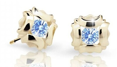 Cutie Jewellery - Slušivé dětské náušnice ze žlutého zlata C2216-30-X-1