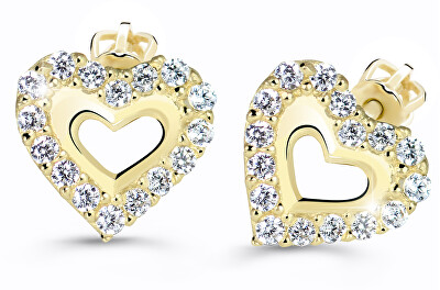 Cutie Jewellery - Srdíčkové náušnice Z60213-30-10-X-1