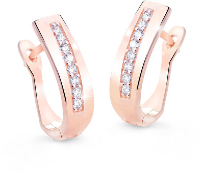 Cutie Jewellery - Úchvatné náušnice s třpytivými zirkony Z8018-55-10-X-4