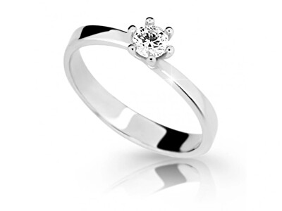 Cutie Jewellery - Zásnubní prsten z bílého zlata Z6904-1903-10-X-2