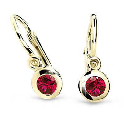 Cutie Jewellery - Zlaté dětské náušnice C1537-10-X-1