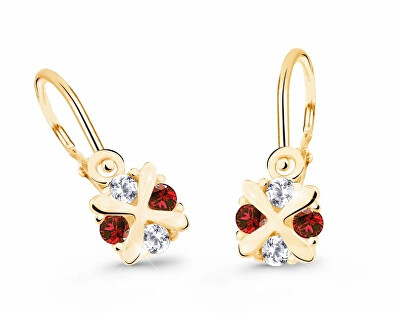 Cutie Jewellery - Zlaté dětské náušnice C2153-10-X-1