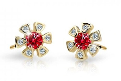 Cutie Jewellery - Zlaté dětské náušnice C2156-30-X-1