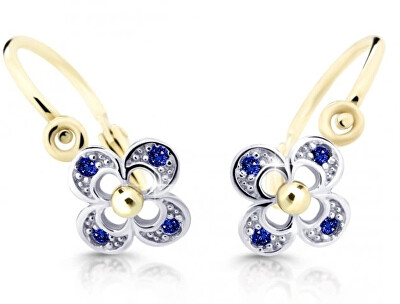 Cutie Jewellery - Zlaté dětské náušnice C2200-10-X-1