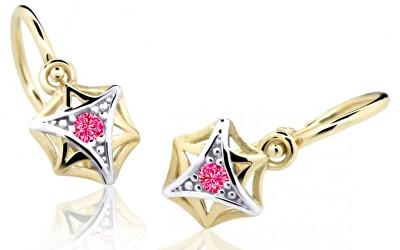 Cutie Jewellery - Zlaté dětské náušnice C2209-10-X-1
