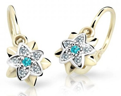 Cutie Jewellery - Zlaté dětské náušnice C2210-10-X-1