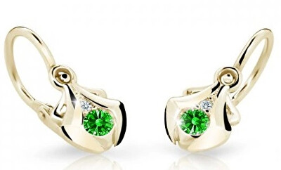Cutie Jewellery - Zlaté dětské náušnice C2224-10-X-1