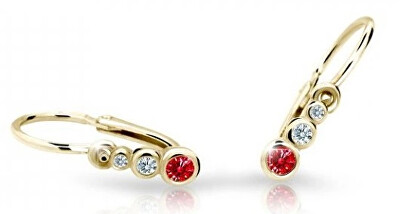 Cutie Jewellery - Zlaté dětské náušnice C2255-10-X-1