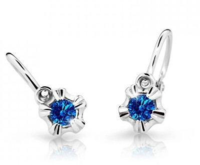 Cutie Jewellery - Dětské náušnice z bílého zlata C2158-10-X-2
