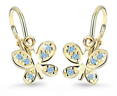 Cutie Jewellery - Zlaté dětské náušnice C2748-10-X-1