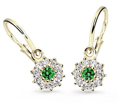 Cutie Jewellery - Zlaté dětské náušnice C2749-10-X-1