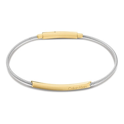 Calvin Klein - Bicolor dámsky náramok z ocele 35000986