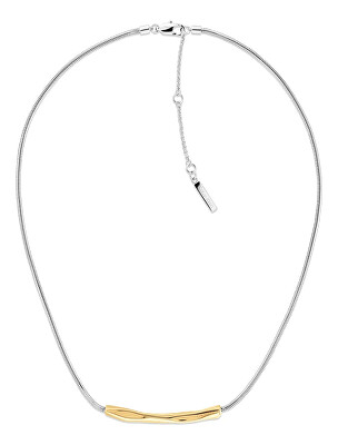 Calvin Klein - Bicolor náhrdelník z oceli Gradient Waves 35000945