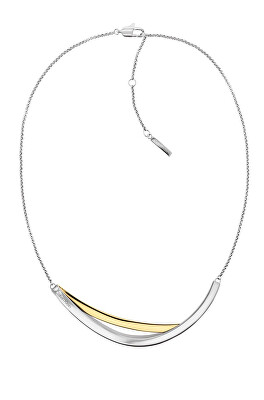 Calvin Klein - Dámský bicolor náhrdelník z oceli Elliptical 35000847