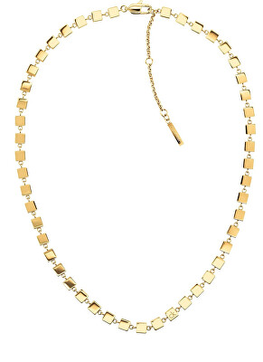 Calvin Klein - Dámský pozlacený náhrdelník Geometric 35000846