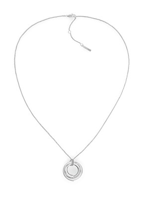 Calvin Klein - Designový ocelový náhrdelník pro ženy Spiral 35000760
