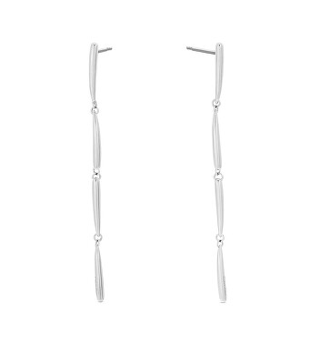Calvin Klein - Dlhé oceľové náušnice Elongated Drops 35000994