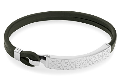 Calvin Klein - Elegantní kožený náramek pro muže Iconic 35000407