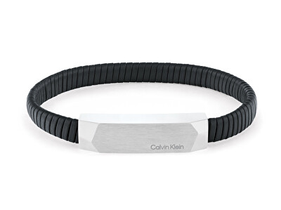 Calvin Klein - Elegantní kožený náramek pro muže Magnify 35100012