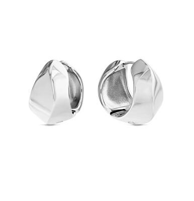 Calvin Klein - Moderní ocelové náušnice Sculpted 35000819