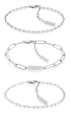Calvin Klein - Slušivá ocelová souprava náramků Defiant 35000434