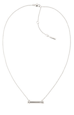 Calvin Klein - Elegantní ocelový náhrdelník Elongated Linear 35000013