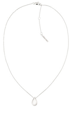 Calvin Klein - Ocelový náhrdelník Tear Drop Sculptured Drops 35000083