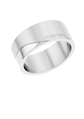 Calvin Klein - Elegantní ocelový prsten Minimal Circular 35000198