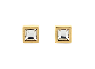 Calvin Klein - Elegantní pozlacené náušnice Essential Links 35100076