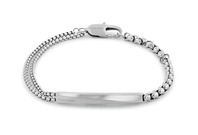 Calvin Klein - Stylový ocelový náramek pro muže Iconic Id 35100058