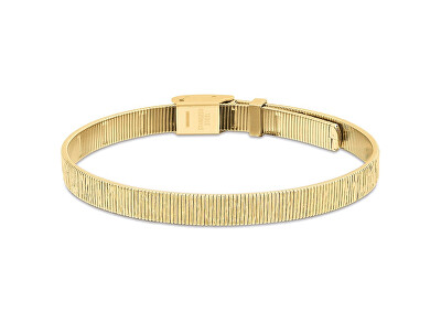 Calvin Klein - Elegantný pozlátený náramok z ocele Mesh 35001008