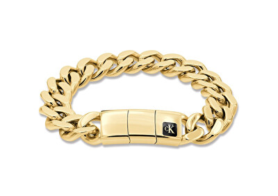 Calvin Klein - Fashion pozlátený náramok pre mužov Hallmark 35100102