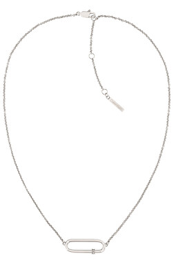 Calvin Klein - Jemný ocelový náhrdelník s krystaly 35000185