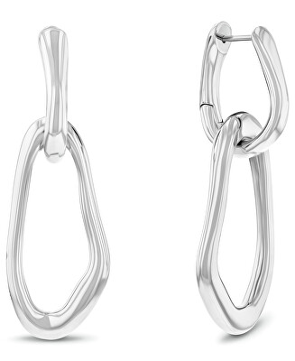 Calvin Klein - Visací náušnice z oceli 2v1 Statement Links 35000749
