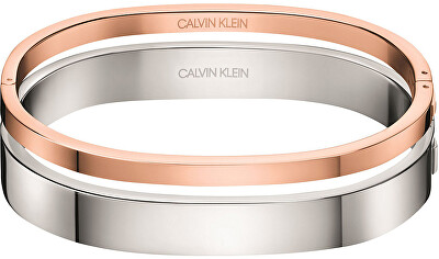 Calvin Klein - Luxusní bicolor náramek Hook KJ06PD20020