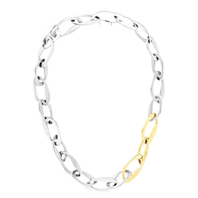 Calvin Klein - Colier masiv bicolor din oțel Harmonious Connection 35000802