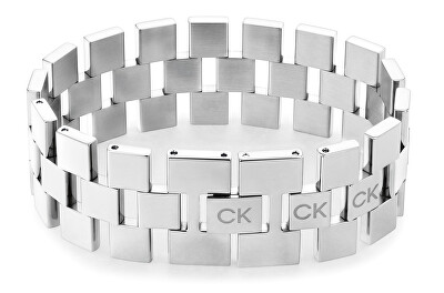 Calvin Klein - Masivní ocelový náramek Geometric 35000243