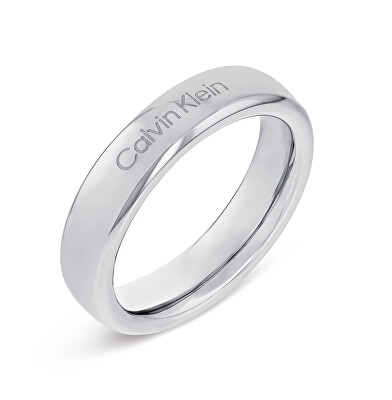 Calvin Klein - Minimalistický ocelový prsten Pure Silhouettes 35000513