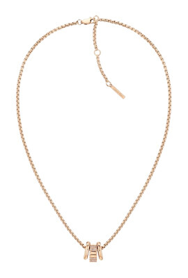 Calvin Klein - Colier bronz modern din oțel cu cristale 35000366
