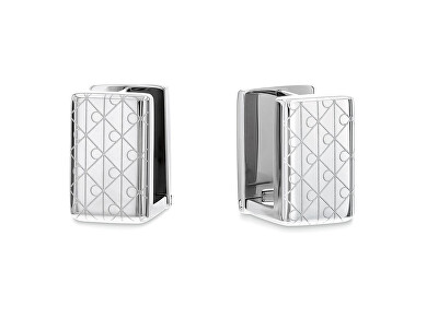 Calvin Klein - Moderní obdélníkové náušnice Iconic 35000856