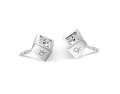Calvin Klein - Moderné oceľové kôstky s kryštálom 35000980