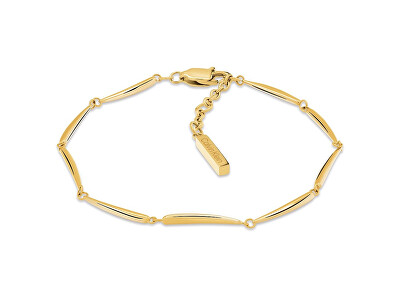 Calvin Klein - Moderný pozlátený náramok Elongated Drops 35000997