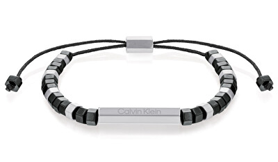 Calvin Klein - Moderní šňůrkový náramek Essential Shapes 35000278