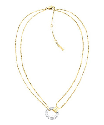 Calvin Klein - Módní bicolor náhrdelník Duality 35000630